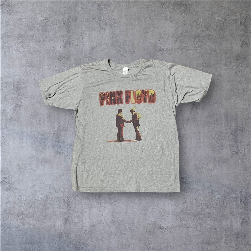 Gray Wish You Were Pink Floyd T-Shirt